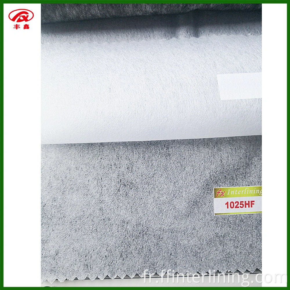 Tissu non tissé de broderie 100% polyester/papier de coton pour le stabilisateur d'entoilage non tissé de papier de broderie